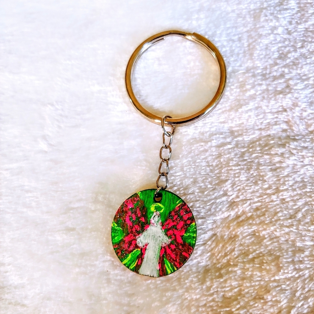 NEW✨Glitter Angel Key chain